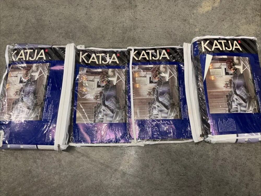 Katja Drapes And Valance Lot 2 Each New In Package